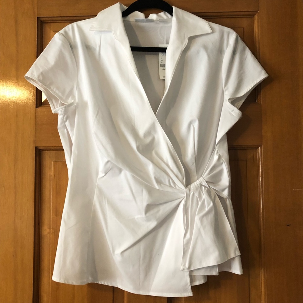 White New York and Company Blouse